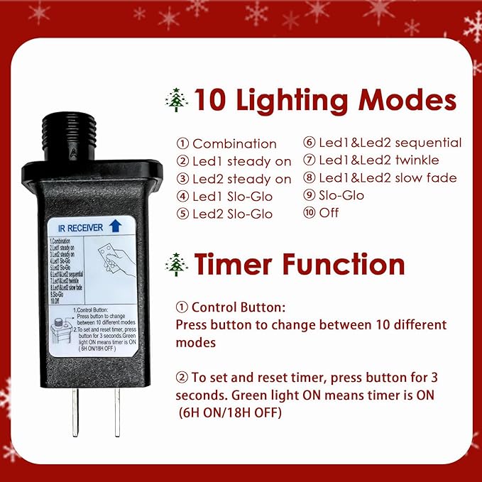 2-Pack 4FT Lighted Birch Tree, Birch Christmas Tree for Indoor & Outdoor, Upgraded 96 LED Birch Tree Lights for Outdoor Christmas Decorations Indoor Home Thanksgiving (Warm White & Multicolor)