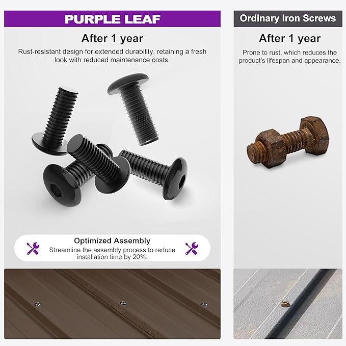 PURPLE LEAF Hardtop Gazebo 12' X 16' Metal Roof with Netting and Curtains Backyard Deck Garden Porch Patio Pavilion Permanent Aluminum Outdoor Metal Canopy