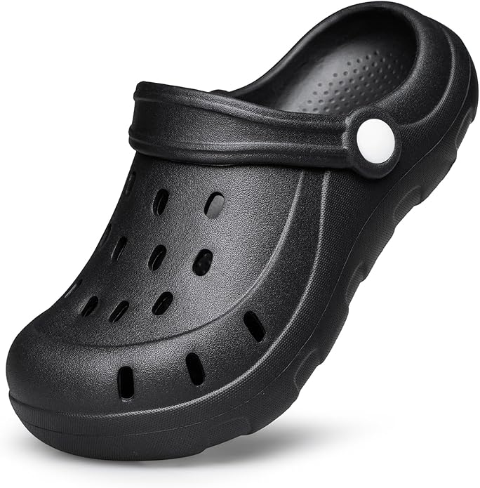 Kid's Garden Clogs Cute Slides Sandals Beach Slipper Indoor Outdoor-Friendly Comfy Lightweight