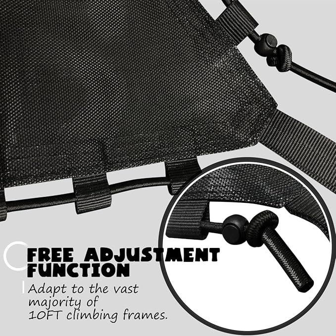 Net Chair for 10FT 11FT Climbing Dome, Sturdy Climber Dome Accessories, Easy to Install, Ages 4 and up