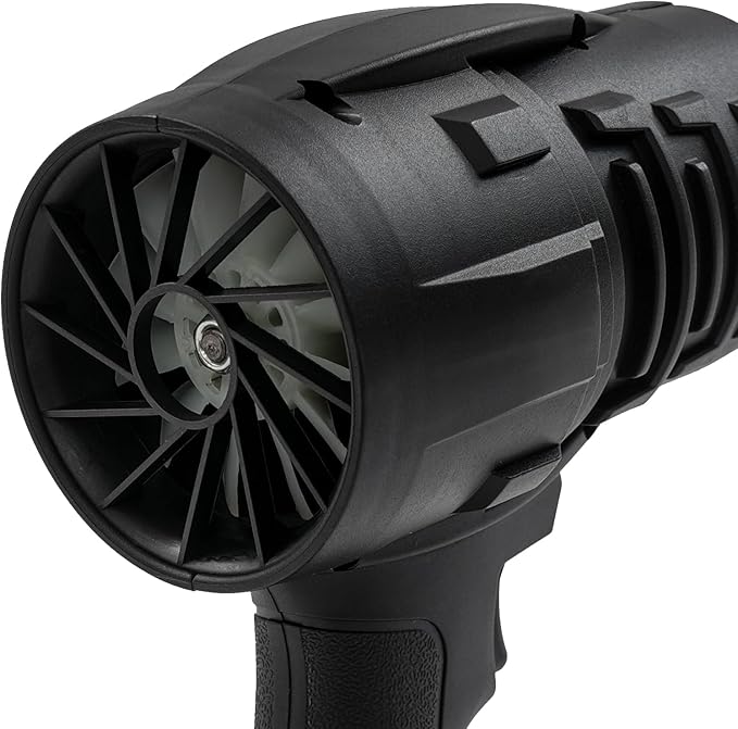 21V Leaf Blower Cordless with 2 Batteries and Charger, 25,000RPM Handheld Lightweight Leaf Blower, Variable Speed Mode, Electric Blowers for Lawn Care, Patio, Yard, Deck Cleaning