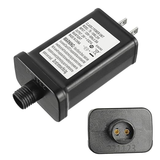 LED Power Supply 29V 18W TS-18W29V LED Transformer Class 2 Power Unit US Plug Adapter Replacement, for Christmas String Light Inflatable Decorations, Christmas Holiday Lighting