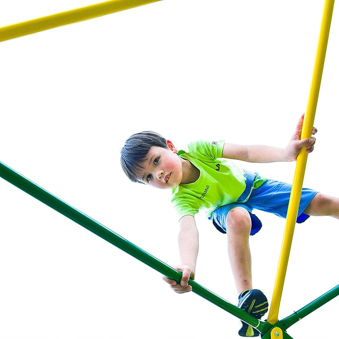 Merax 13FT Climbing Dome, Outdoor Dome Climber for Kids 3-10 Supporting 1000 lbs, Easy Assembly Playground Jungle Gym Backyard Play Equipment