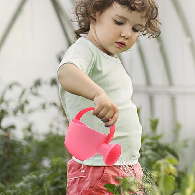 Beach Watering Can - Garden Toy, Mini Handheld Water Pot, Fun Pretend Play Accessory, Durable Design | Indoor Outdoor Plant Water Toy for Kids, Swimming Pool Game, Beach Party Activity Setup