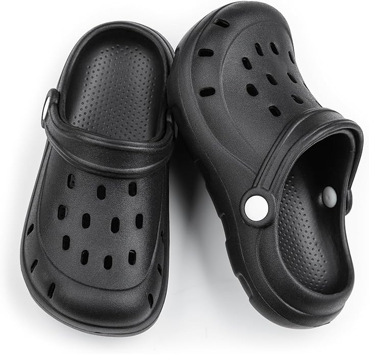 Kid's Garden Clogs Cute Slides Sandals Beach Slipper Indoor Outdoor-Friendly Comfy Lightweight