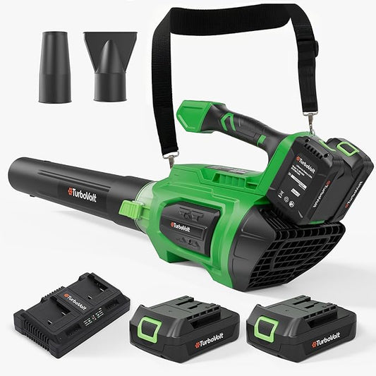 40V Leaf Blower Cordless, 620CFM Brushless Electric Leaf Blower Cordless with 2¡¿5.0Ah Batteries and Charger, Battery Powered Leaf Blowers 4-Variable Speed & Turbo Mode Blowers for Lawn Care, Yard