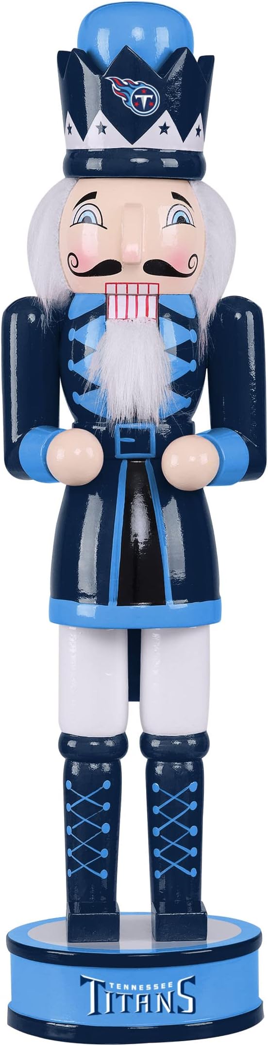 foco NFL Team Logo Collectible Holiday 14" Nutcracker