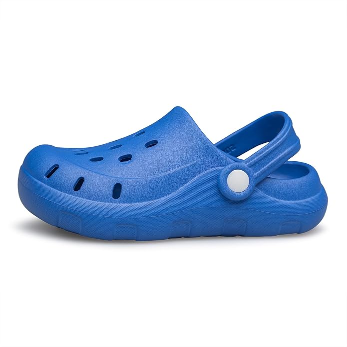 Kid's Garden Clogs Cute Slides Sandals Beach Slipper Indoor Outdoor-Friendly Comfy Lightweight