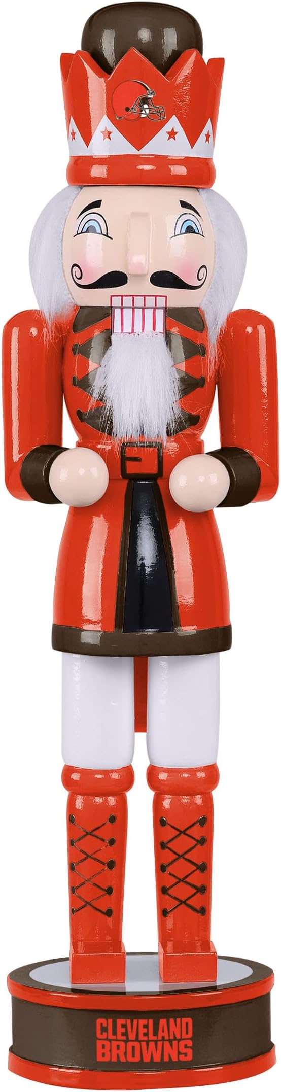foco NFL Team Logo Collectible Holiday 14" Nutcracker