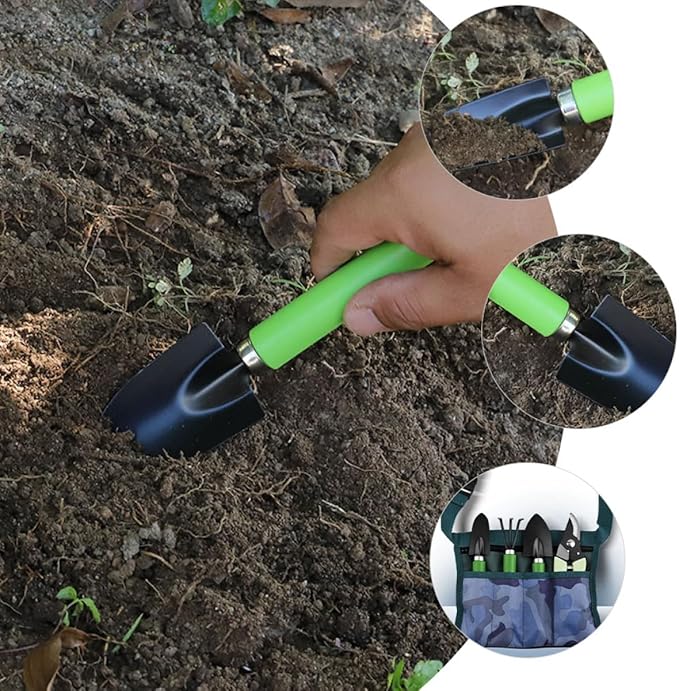 Stainless Steel Bonsai Planting Tool Mini Gardening Kit for Indoor Succulent Cactus Flowerpots Portable Hand Tools for Home and Professional Use