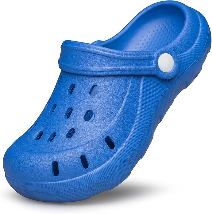 Kid's Garden Clogs Cute Slides Sandals Beach Slipper Indoor Outdoor-Friendly Comfy Lightweight