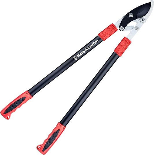 Haus & Garten PowerPRO Compound Action 29 Bypass Loppers - Use as loppers for tree trimming, branch cutters, heavy-duty garden pruning tree clippers, lopping shears