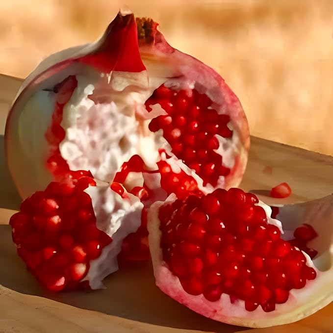 Eversweet Pomegranate Tree Live Plant – Seedless Sweet Pomegranate Plant for Home Garden, Orchard & Outdoor Growing, Hardy Fruit Trees for Sale (1 Gallon/Potted/Set of 2 Plants)