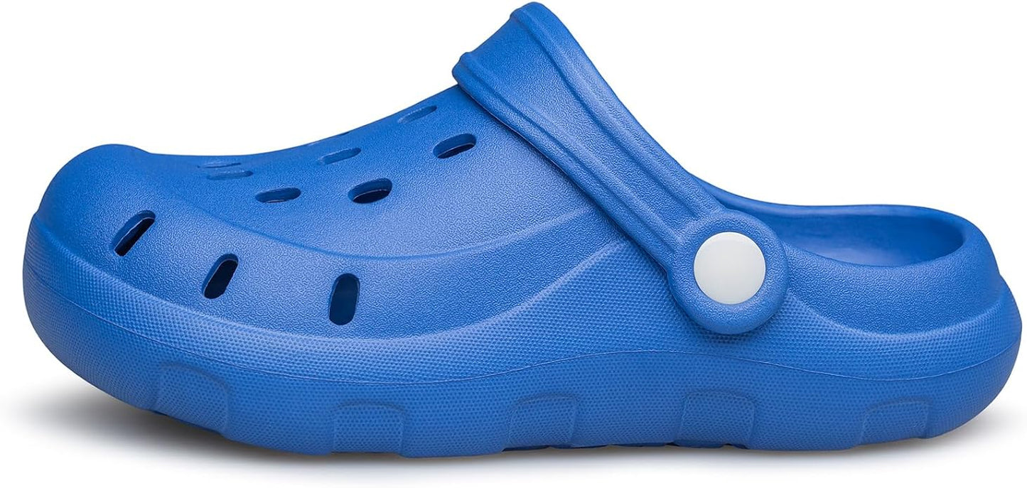 Kid's Garden Clogs Cute Slides Sandals Beach Slipper Indoor Outdoor-Friendly Comfy Lightweight