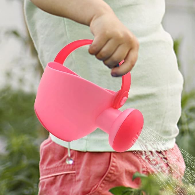 Beach Watering Can - Garden Toy, Mini Handheld Water Pot, Fun Pretend Play Accessory, Durable Design | Indoor Outdoor Plant Water Toy for Kids, Swimming Pool Game, Beach Party Activity Setup