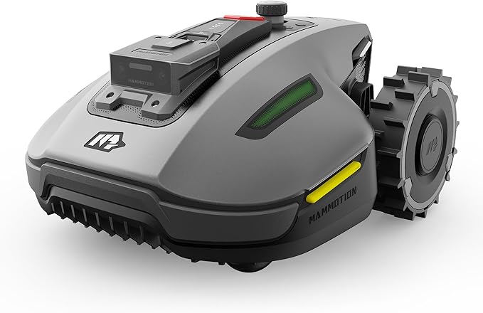 Mammotion YUKA Mini 700 Robot Lawn Mower for 0.17 Acre, Max.0.35 Acre, UltrasenseAI Vision+ RTK, Auto Mapping, 45% Slope,Perimeter Wire Free, Cutting Height 0.8''~2.4'',7 Mowing Zones Management