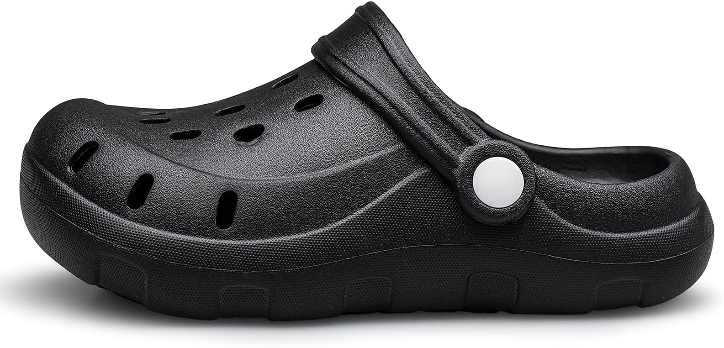 Kid's Garden Clogs Cute Slides Sandals Beach Slipper Indoor Outdoor-Friendly Comfy Lightweight