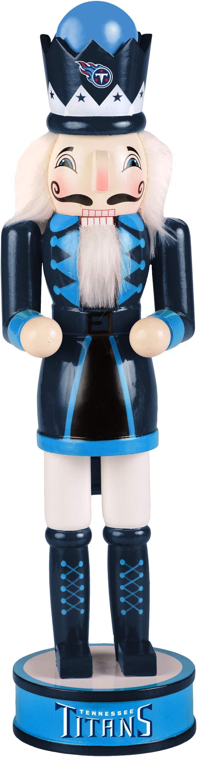 foco NFL Team Logo Collectible Holiday 14" Nutcracker