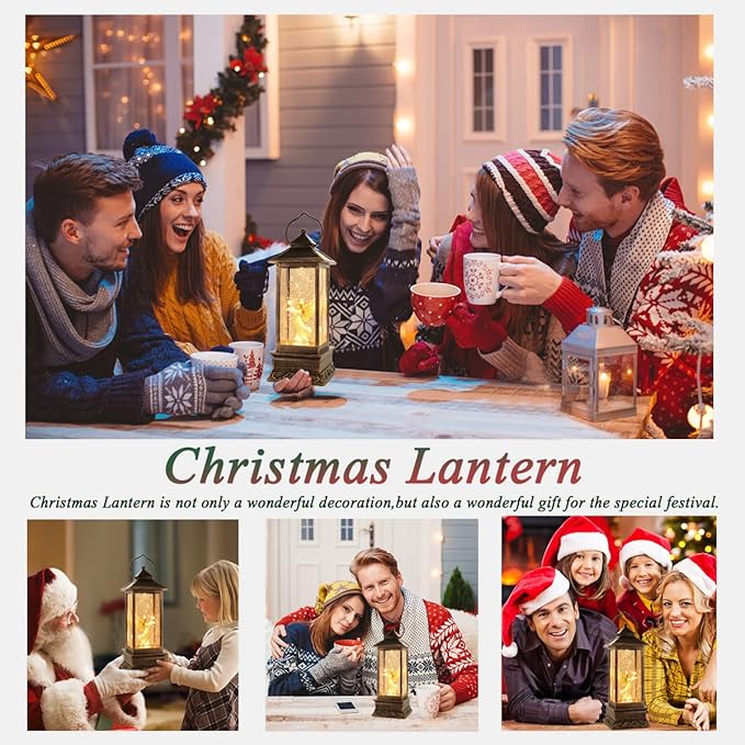 Christmas Music Snow Globe, Lighted Angel Water Lantern,Mothers Day Angel Gift for Mom from Daughters and Son, Glittering Christmas Decorations,Home Decor and Home Gifts