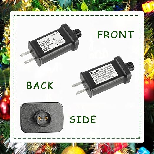 LED Power Supply 29V 13W TS-13W29V LED Transformer Class 2 Power Unit US Plug Adapter Replacement, for Christmas String Light Inflatable Decorations, Christmas Holiday Lighting