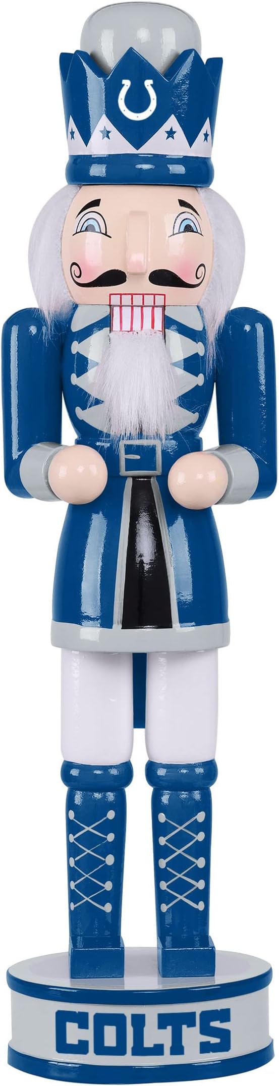 foco NFL Team Logo Collectible Holiday 14" Nutcracker