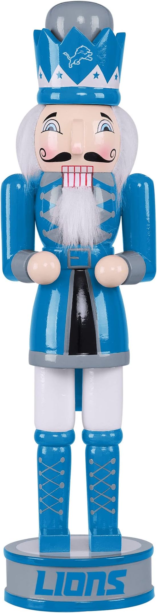 foco NFL Team Logo Collectible Holiday 14" Nutcracker
