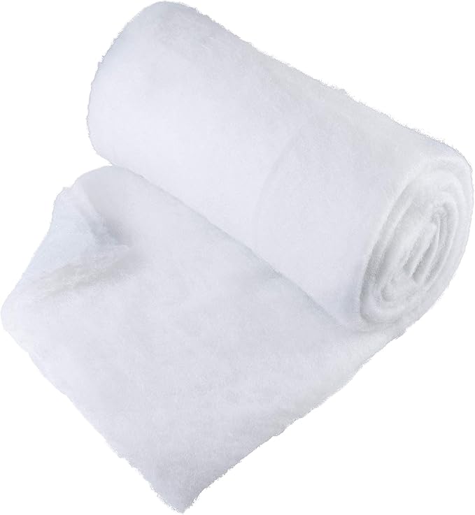 PREXTEX Artificial Snow Roll - Large Fluff for Christmas Village Displays, 94"x31" Tabletop Décor, and Winter Wonderland Party Scenes - Thick White Blanket for Holiday Backdrops and Festive Decoration