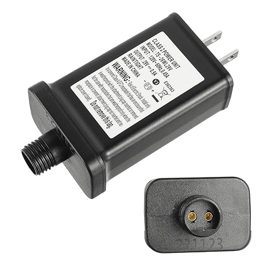 LED Power Supply 29V 26W TS-26W29V LED Transformer Class 2 Power Unit US Plug Adapter Replacement, for Christmas String Light Inflatable Decorations, Christmas Holiday Lighting