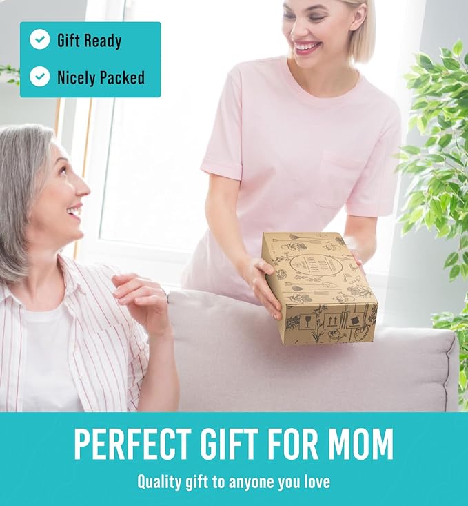 Heavy Duty Gardening Tools with Potting Mat- 24-Piece Gardening Gifts for Women, Men, Mom, Dad - Durable, Ergonomic Garden Tools Set