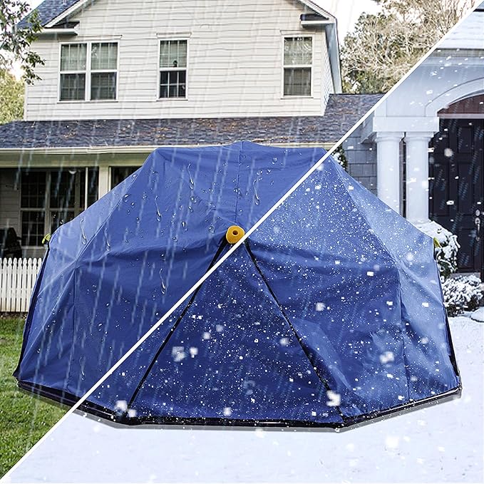 10ft Climbing Dome Canopy, UV-Resistant Play Tent Cover for Outdoor Play Equipment, Easy to Install and Washable (Canopy Only)