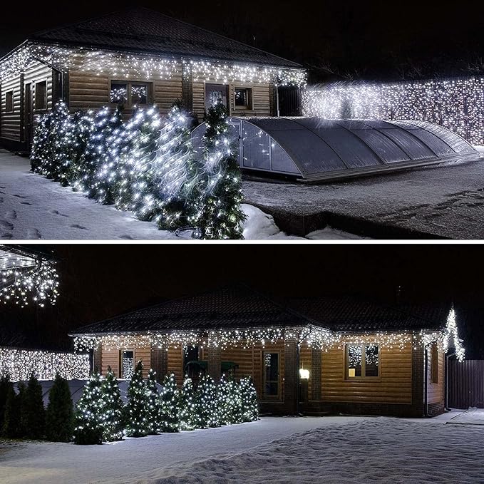 100 LED Fairy Lights Battery Operated with Remote, 33FT Waterproof Twinkle Lights with Timer & 8 Modes, Fairy String Lights Outdoor Indoor for Bedroom Classroom DIY Christmas Decor (Cool White)