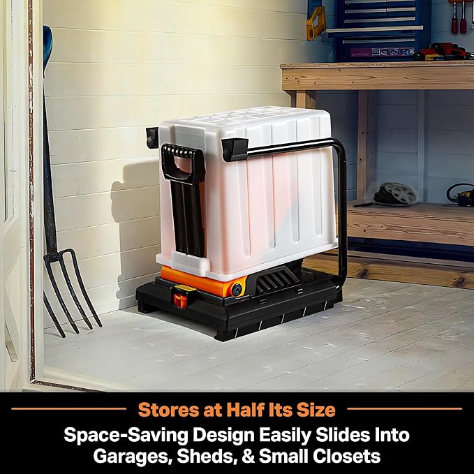 LawnMaster Wood Chipper, 15 Amp Electric Wood Chipper Shredder with Collection Bin, 1.8-Inch Cutting Diameter Max 16:1 Reduction-FD1504
