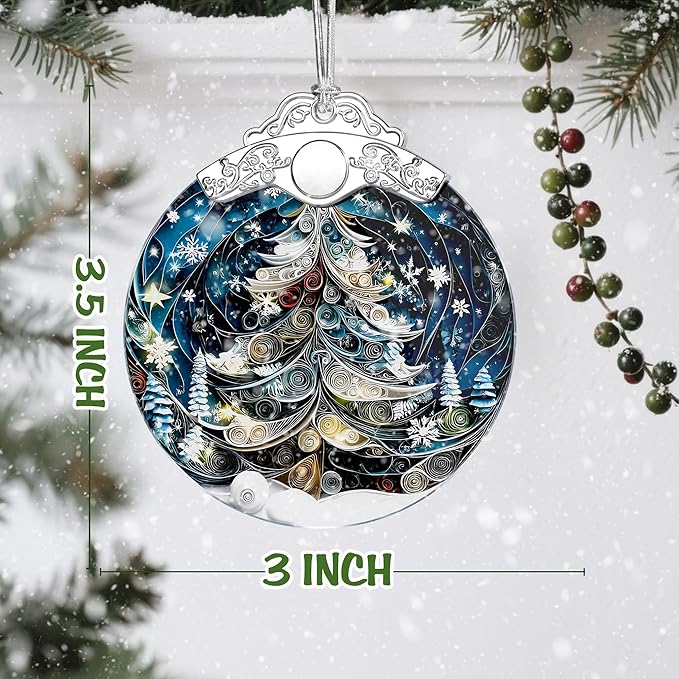 Christmas Ornament, Christmas Tree Ornament, Xmas Decor, Holiday Keepsake, Holiday Decor, Xmas Stocking Stuffers, Gift Idea, Gifts for Friend and Family