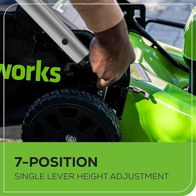 Greenworks 80V 21" Self-Propelled Lawn Mower (Gen 2), 8.0Ah Battery