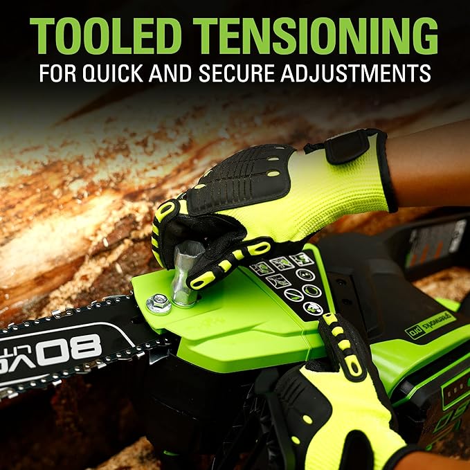 Greenworks 80V 16 Brushless Cordless Chainsaw (Great For Tree Felling, Limbing, Pruning, and Firewood / 75+ Compatible Tools), Tool Only