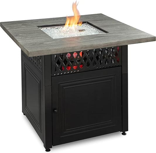 Endless Summer DualHeat Dakota 38 Fire Pit | Dual Heat 2-in-1 Propane Fire Pit & Outdoor Heater | 41,000 Total Combined BTU