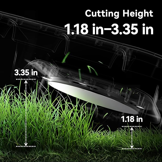 Neomow X Pro 3D LiDAR Slam Mapping Robot Lawn Mower Perimeter Wireless for 1.5 Acres AI Vision Obstacle Avoidance with 4G, No RTK Antenna Required, App Control, GPS, IPX5, Anti-Theft, Queit