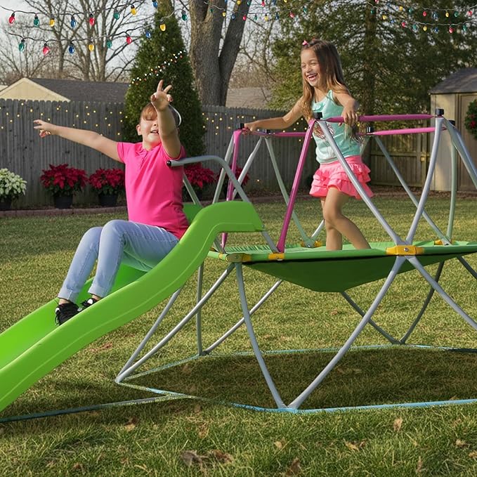 PLATPORTS Climbing Dome - Dome Climber for Kids Outdoor - Jungle Gym Outdoor for Kids Ages 3-8 - Playground Climbers