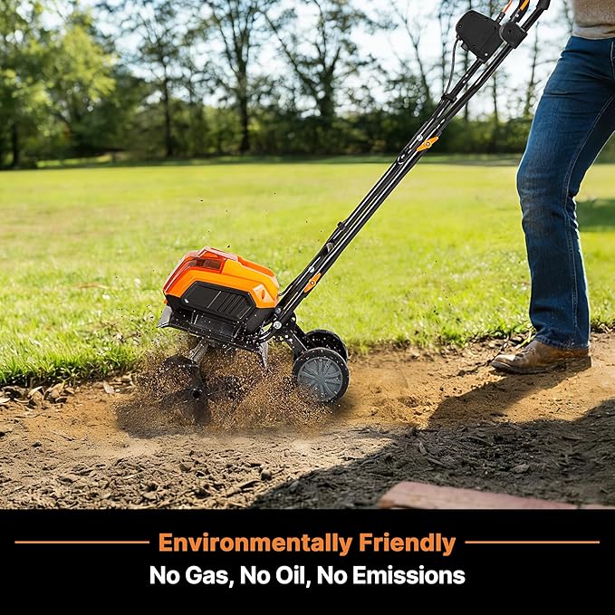LawnMaster 48V MAX* 14.5¡± Cordless Tiller ? CLTE4814