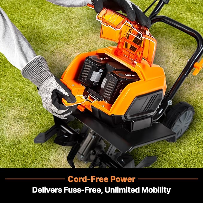 LawnMaster 48V MAX* 14.5¡± Cordless Tiller ? CLTE4814