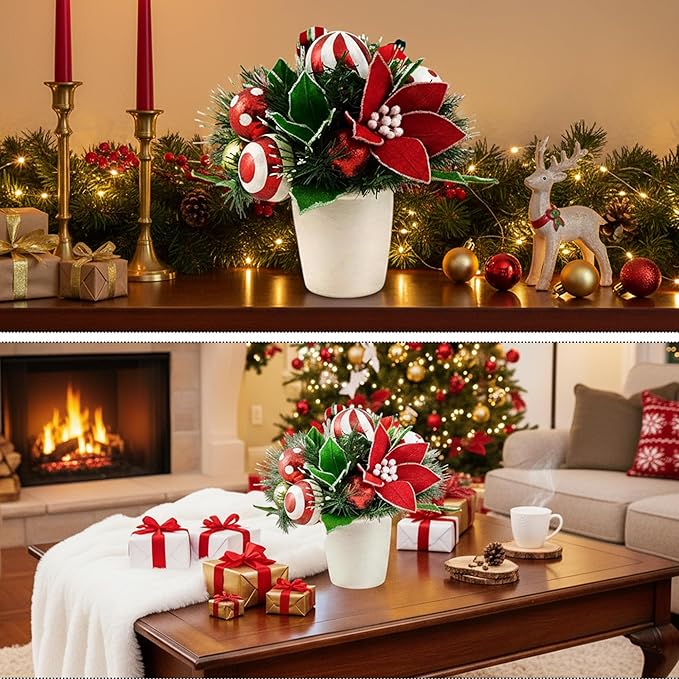 Christmas Peppermint Arrangement
