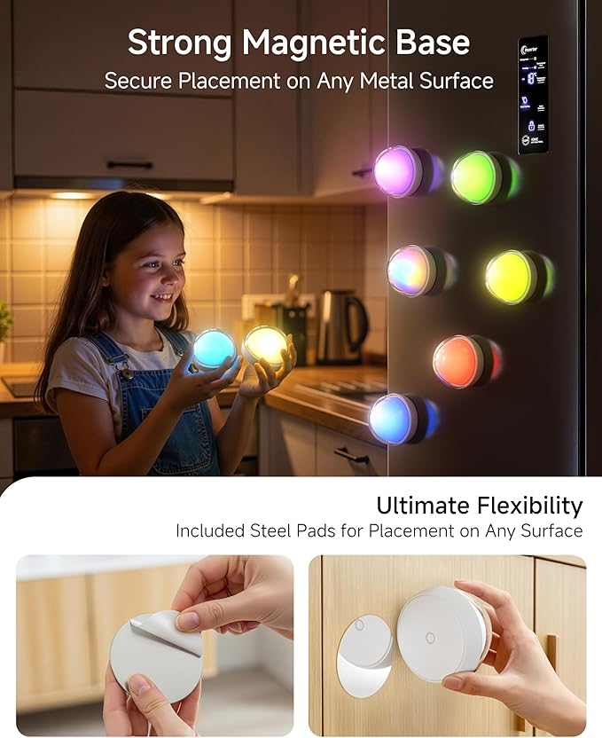 ZEEHOO Night Light, Portable Wireless Rechargeable Egg Lamp for Nursery & Bedroom, 2000mAh Dimmable Bedside LED Night Light (8 Colors, 4 Modes), Soft Eye-Caring Ambient Lamp for Kids, Toddler, Gift