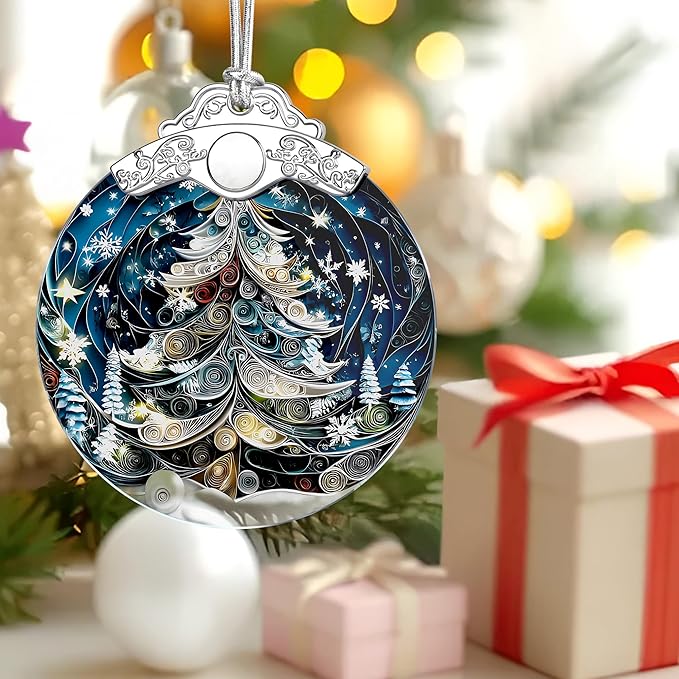 Christmas Ornament, Christmas Tree Ornament, Xmas Decor, Holiday Keepsake, Holiday Decor, Xmas Stocking Stuffers, Gift Idea, Gifts for Friend and Family