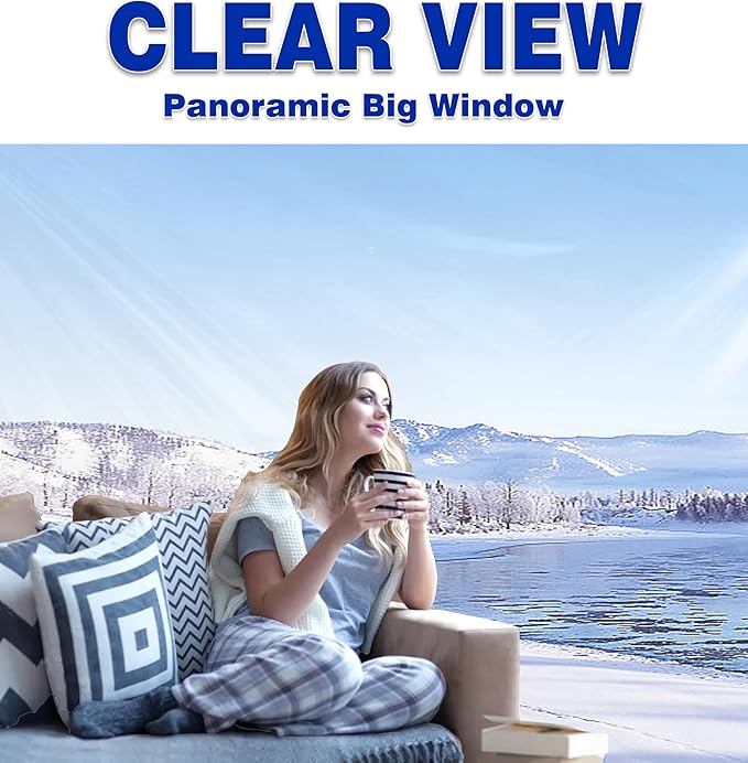 SCOCANOPY Clear Window Sidewall for 10x10 Canopy Frame, 3 Pack Sunwalls Only,(Gray)