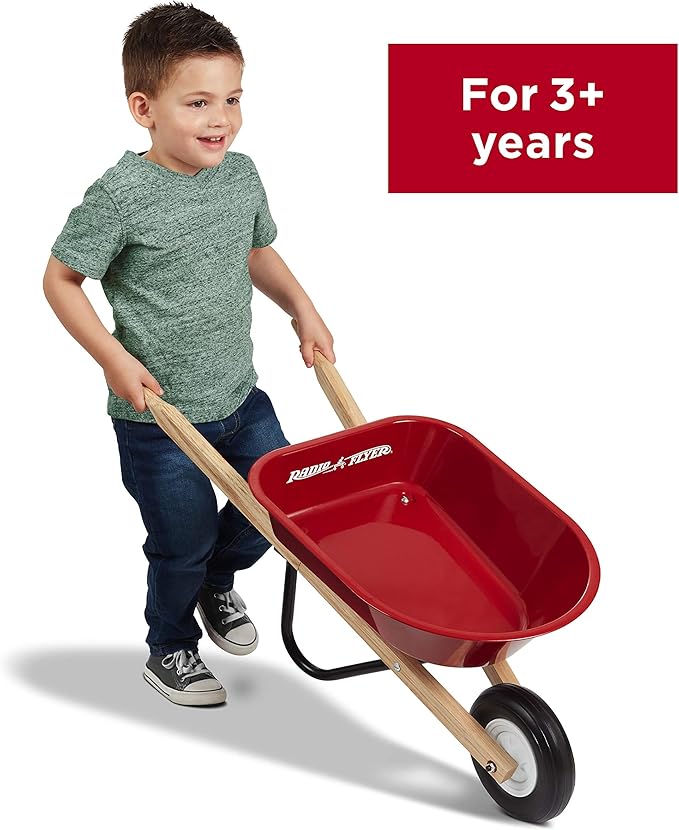 Radio Flyer Kids Wheelbarrow