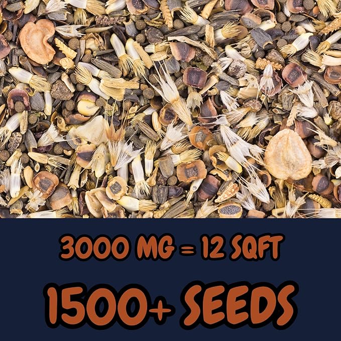 Deer-Resistant Mix (Seed Packet) Sprinkle a Little Magic—Our Shade, Perennial, Hummingbird, Deer-Resistant, and Other mixes Bring Vibrant Color and pollinator Joy to Any Space.