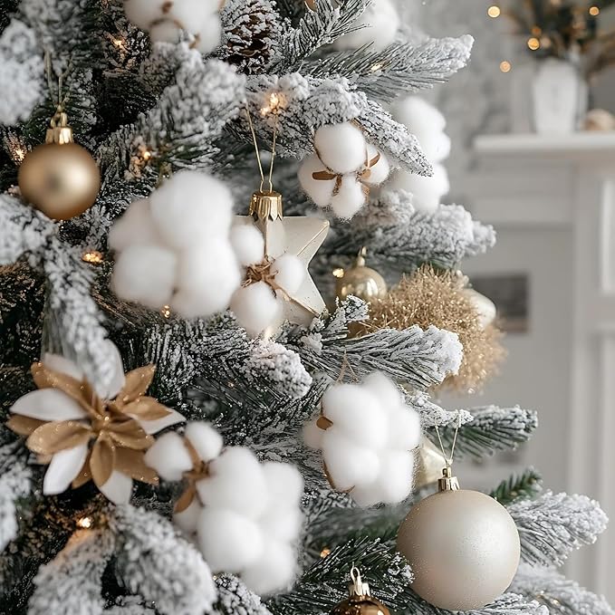 Christmas Fake Snow Fluffy Artificial Snow White Xmas Decorations for Christmas Village Displays Indoor and Outdoor Decor(12.3 oz)