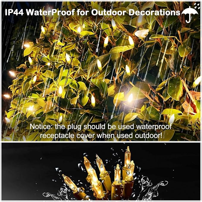 Christmas Net Lights Outdoor for Bushes, 6x5ft 120LED Net Light Outdoor Mesh Lights, Connectable Waterproof Net Light for Bushes,Garden,Yard,Trunk,Xmas Tree,Christmas Décor