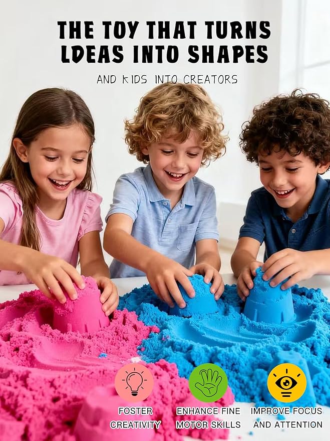 Pet Sensory Bin, Animal Sandbox for Toddlers, 30 PCS Play Sandbox with Lid, Preschool Learning Activities Gifts for Boys Girls Age 3+