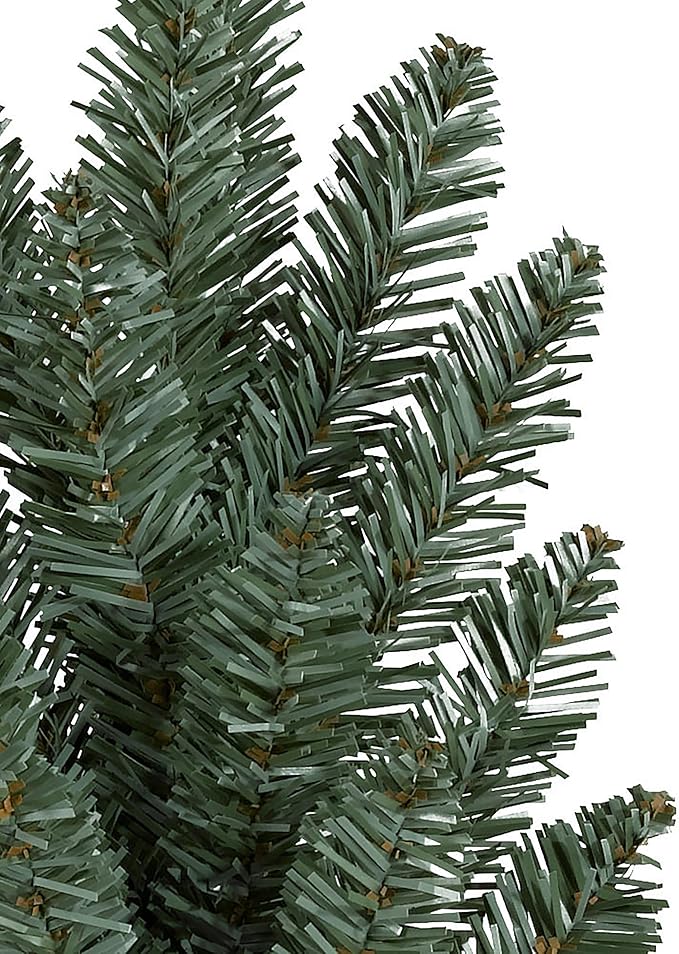 Balsam Hill 7ft Pre-Lit Classic Blue Spruce - Artificial Christmas Tree with Twinkly Lights, Easy Plug Technology, Premium Stand for Indoor Holiday Decorating